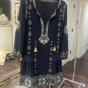 Calypso St Barths embroidered dress